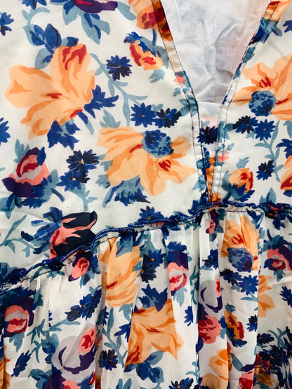 Bohemian style handcrafted Georgette Top/dress #413003