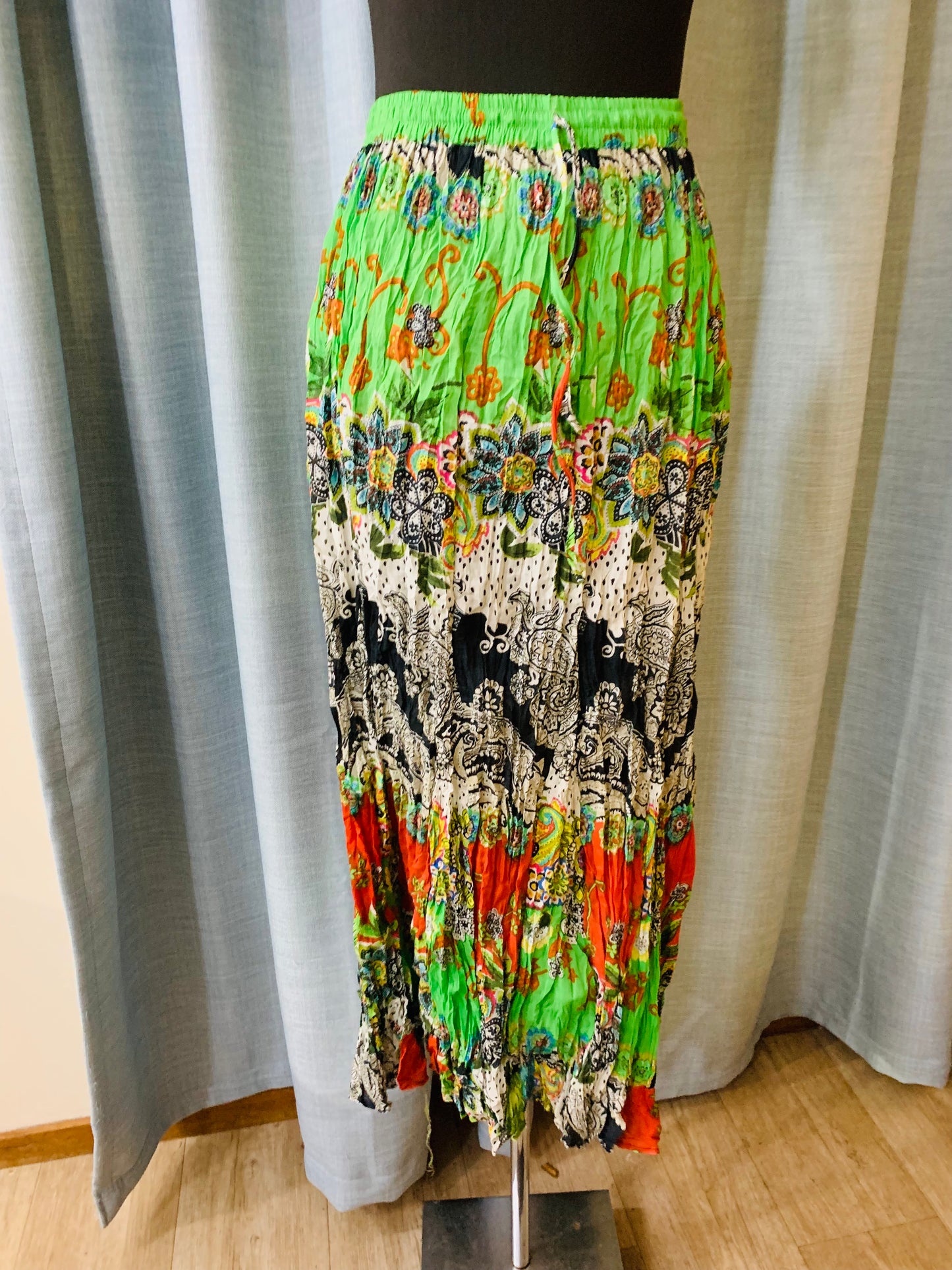 BOHEMIAN STYLE HANDCRAFTED COTTON SKIRTS #1952