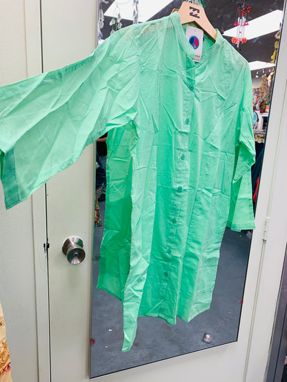 Bohemian style handcrafted cotton long shirt #1904