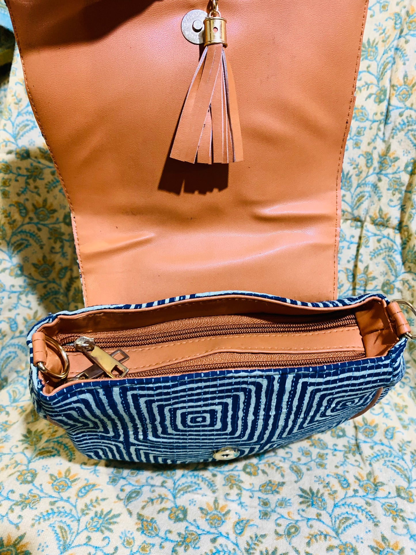 BOHEMIAN STYLE HANDCRAFTED HANDBAG # 3357