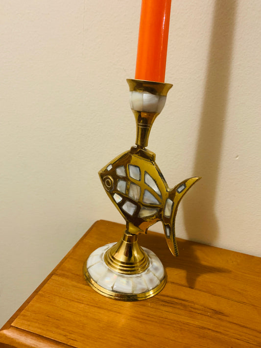 Bohemian style handcrafted Candle Stand  # 22200