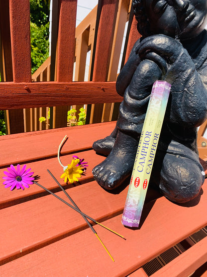 Camphor Bohemian style handcrafted Camphor incense sticks #0661