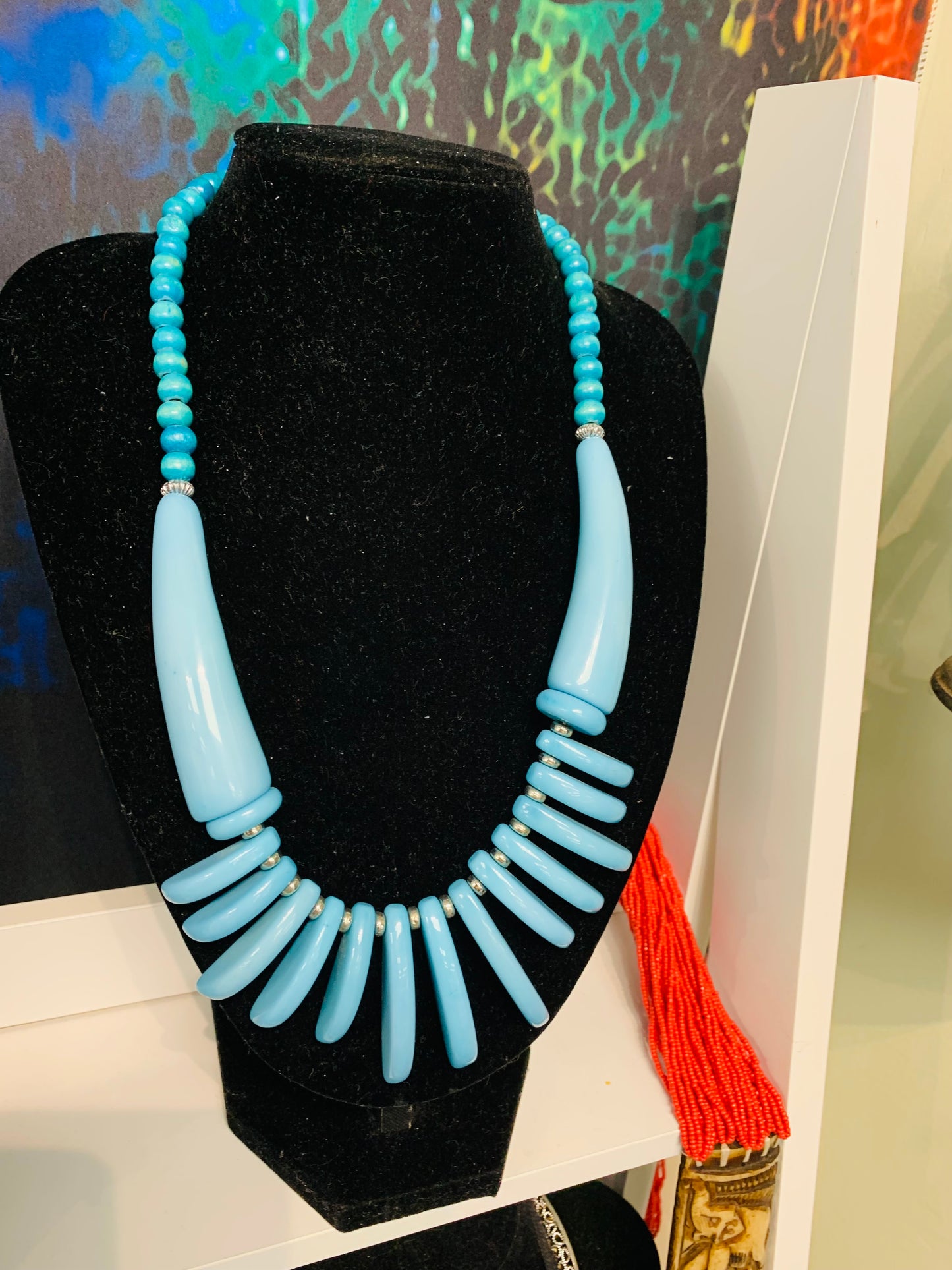 BOHEMIAN STYLE HANDCRAFTED NECKLACE # 2257