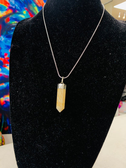 BOHEMIAN STYLE HANDCRAFTED BULLET PENDANT #64